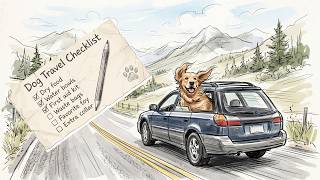 GET Dog Travel Checklist FREE. Never Forget this STUFF