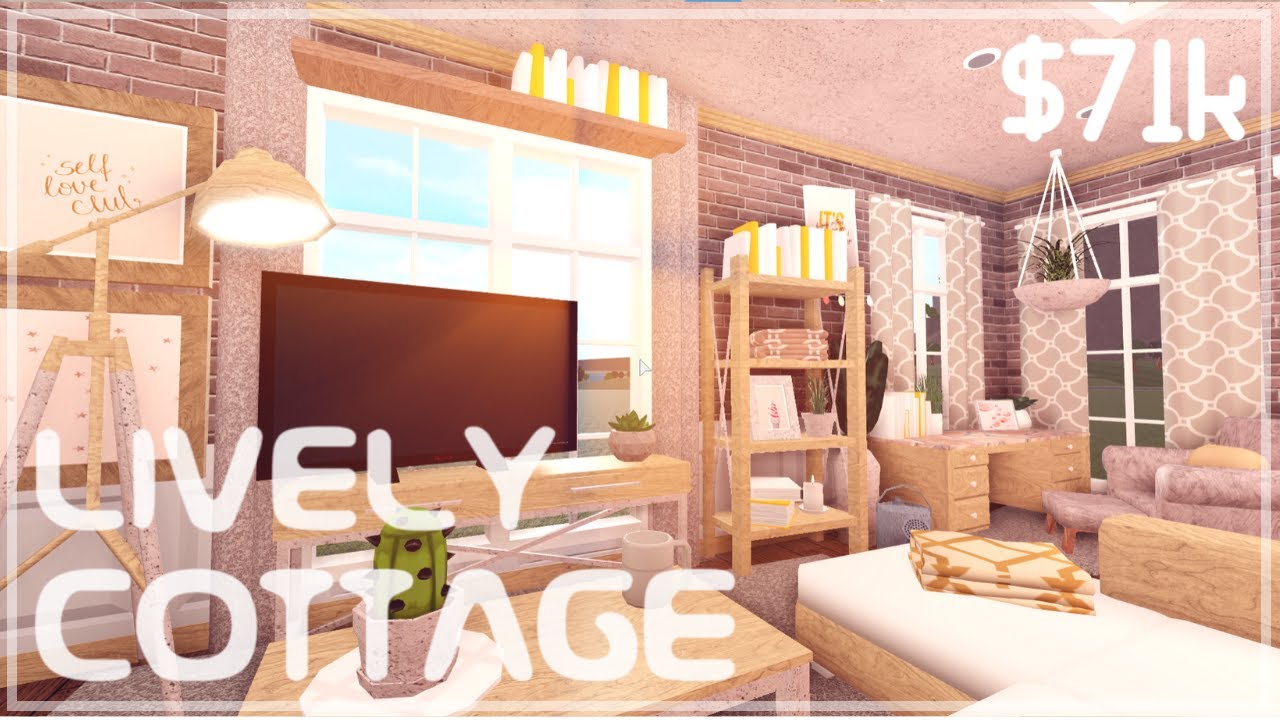 Roblox to Bloxburg Lively Cottage 71k YouTube