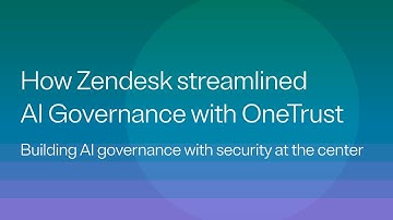 How Zendesk streamlined AI Governance and cut ISO 42001 audit time in half