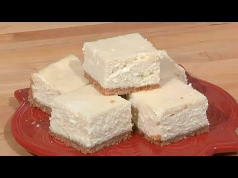 Cheesecake Bars With a Cookie Crumb Crust : Sweet Recipes