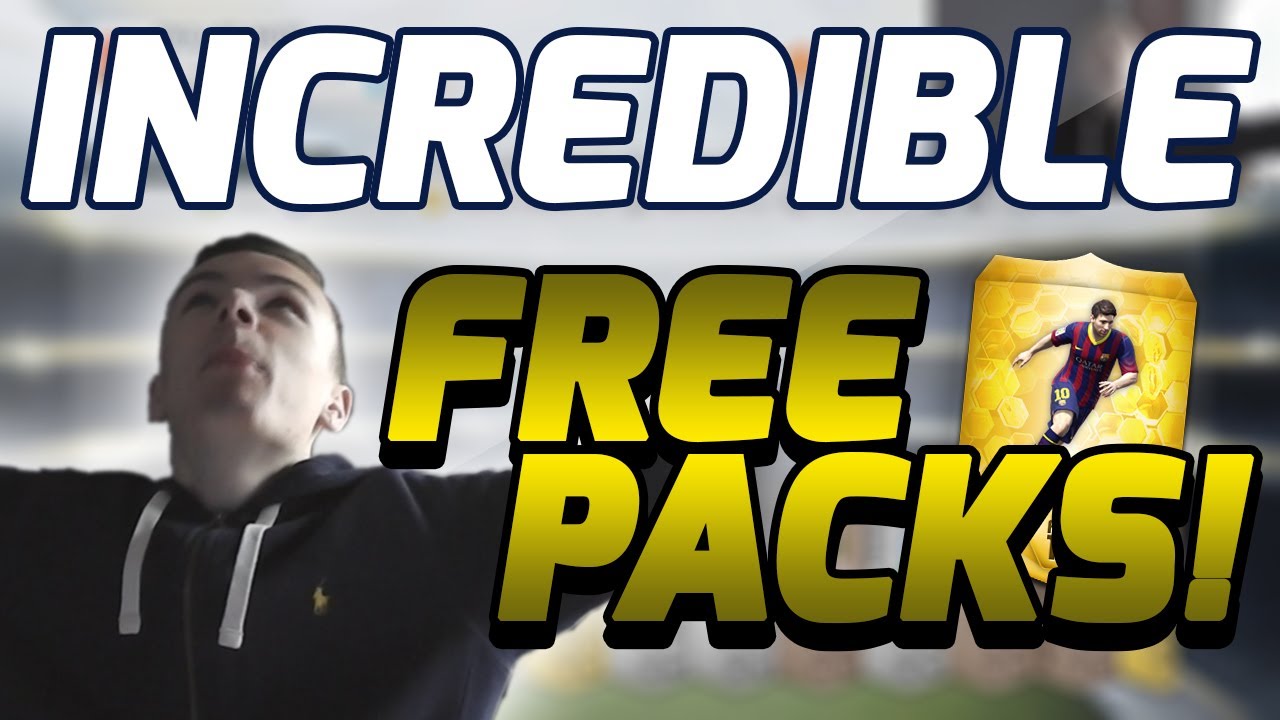 FIFA 14 "INCREDIBLE FREE PACK & AWESOME PACK OPENING!!"