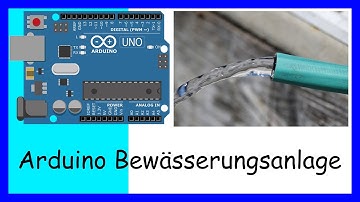 Bewässerungsanlage für Zimmerpflanzen selber bauen ▪ Arduino Projekte #1