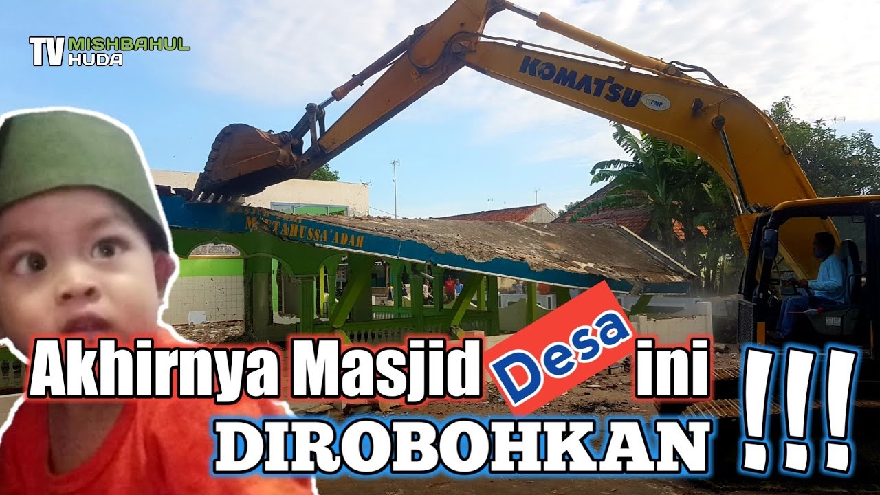 Akhirnya.. Masjid Desa Kalimanggiswetan DIROBOHKAN !!!