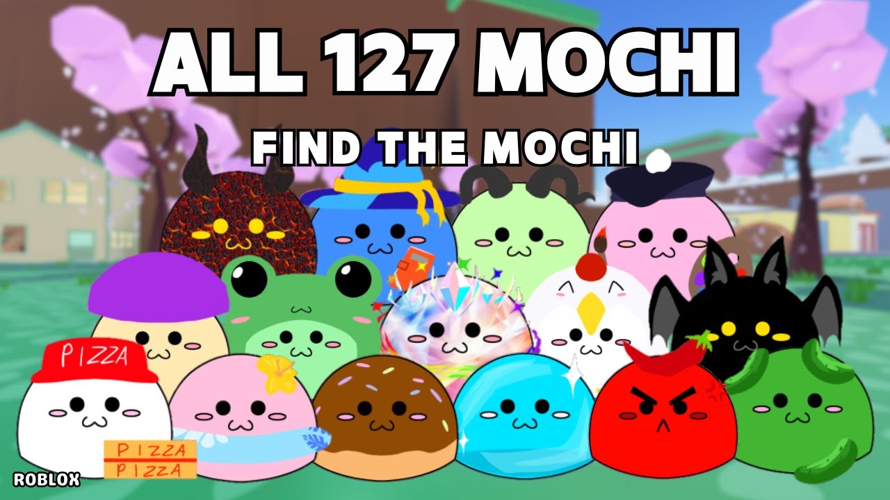 How To Find All 127 Mochis in Find The Mochi (127) | Roblox - YouTube