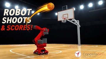Pushing CoppeliaSim to the Limit: Realistic Basketball Robot Simulation with Dynamic Physics!