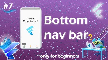 Bottom nav bar flutter | Flutter navigation bar