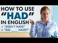 Understanding the Verb 'Have' in English