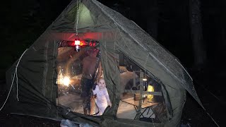 Download Lagu Camping in the Rain with an Inflatable Tent | Our 5-Star HOTEL in the Forest MP3 Download Lagu Camping in the Rain with an Inflatable Tent | Our 5-Star HOTEL in the Forest MP3