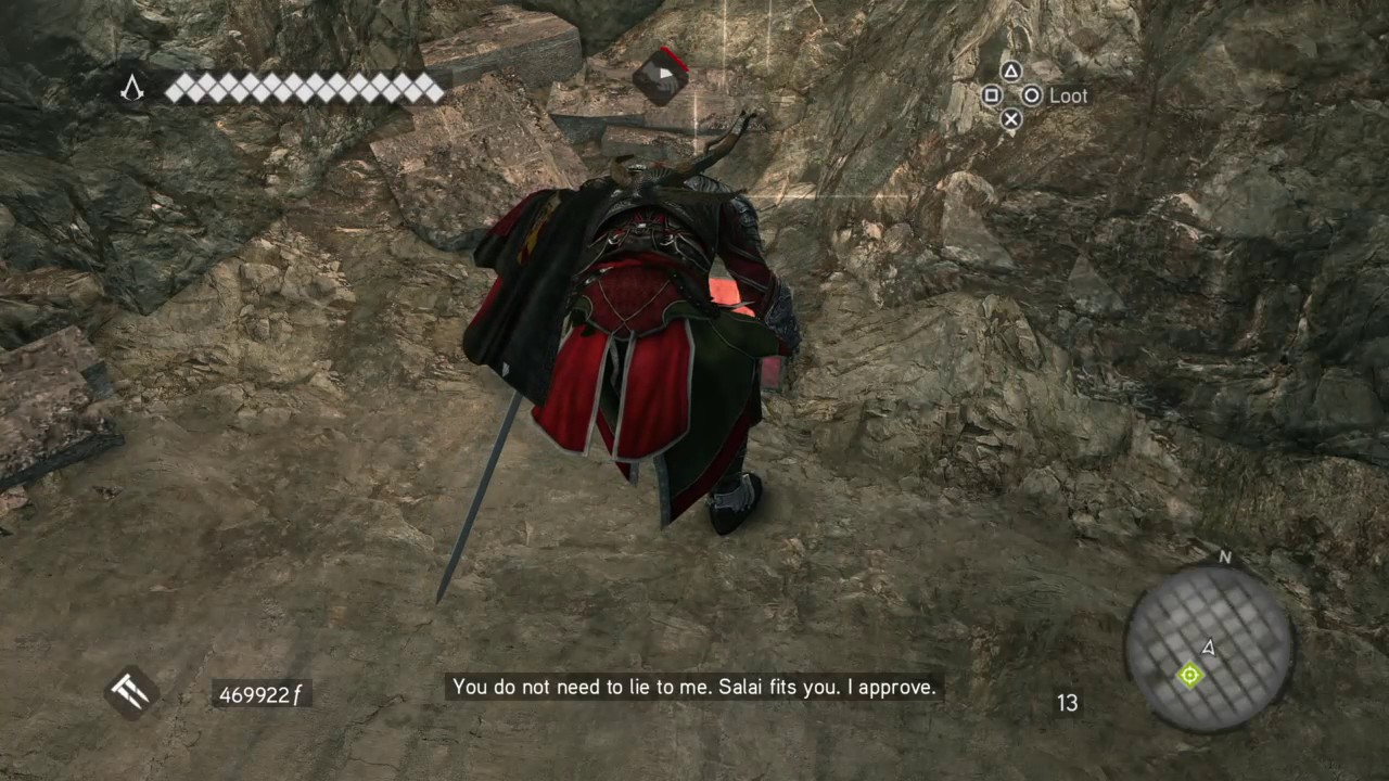 Assassin's Creed: Brotherhood (PS4) - "Temple of Pythagoras" Full Sync Challenge