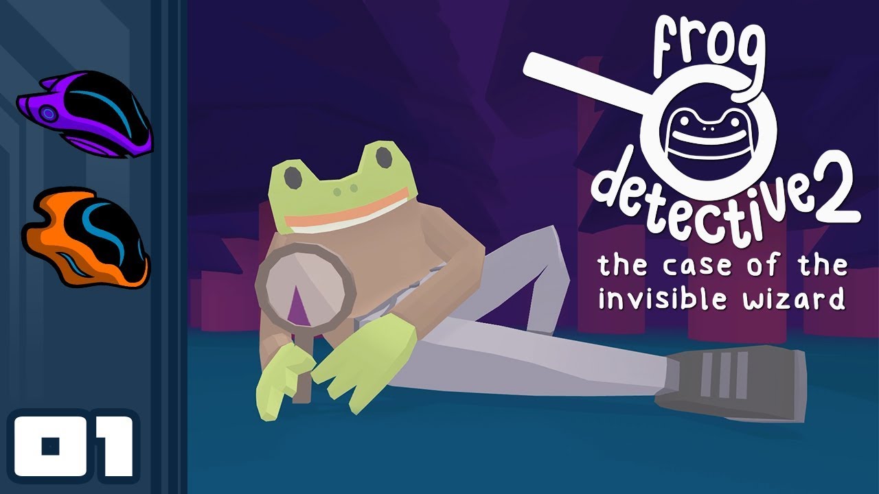 Let's Play Frog Detective 2: The Case of the Invisible Wizard - PC Gameplay Part 1 - Perfectly Dumb
