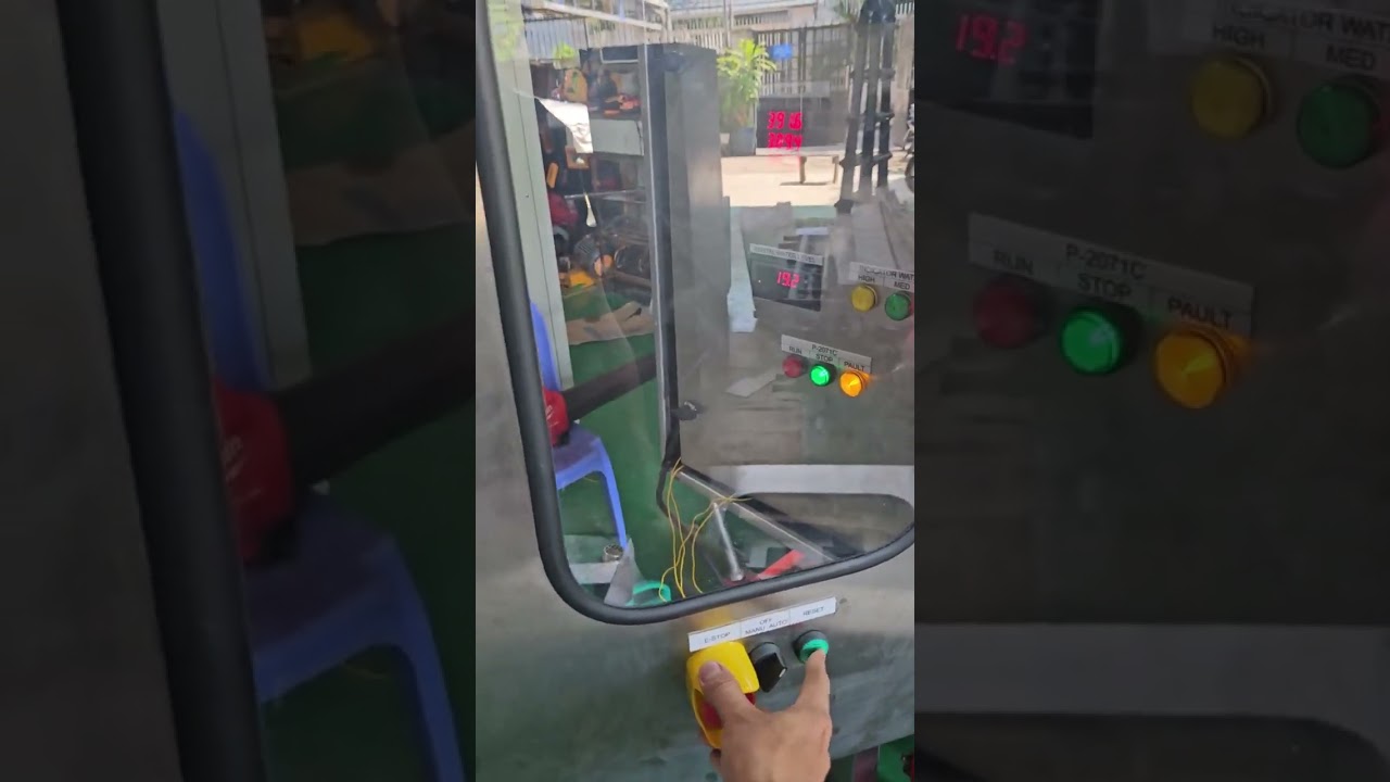 TEST TỦ ĐIỆN BƠM HÓA CHẤT CÓ VỚI BẢO VỆ RELAY NHIỆT ĐIỆN TỬ ELOCR-FMZ2 SCHNEIDER.