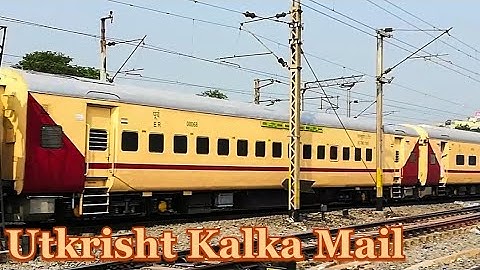Utkrisht Transformation of Kalka Mail | 12312 Kalka - Howrah Kalka Mail | First UTKRISHT Project