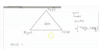 To ask unlimited maths doubts download doubtnut from -
https://goo.gl/9wzjcw find the third vertex of a triangle, if two its
vertices are at `(-3, 1)` and...