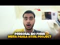 Learning Frontend Development Day 21 - Personal Bio Form