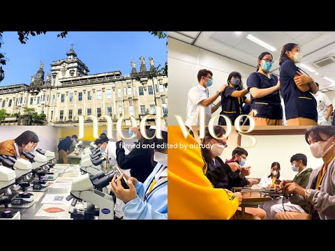 med vlog: f2f classes, chest/abdominal/rectal exam, knot tying | ust med 🩺👩🏻⚕️