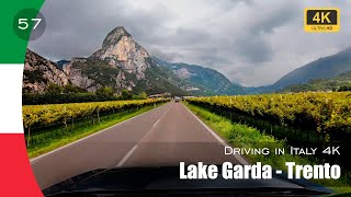 Driving from Lake Garda to Trento in Italy🇮🇹