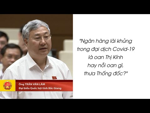 Video ĐBQH chất vấn Thống đốc: 