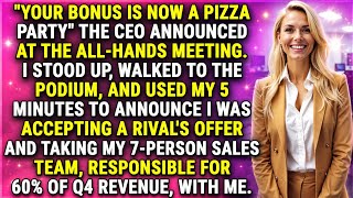 Pizza Party Backfire: $18M Mass Resignation & Career Justice ♟️
