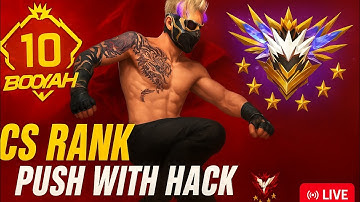 Cs Rank Hacker GamePlay🤫🎗️ ! Rank Push With Hack #freefirehack #hack #panel #tarndingvideo