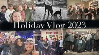 HOLIDAY VLOG: thanksgiving, Christmas, new years, new puppy, small house update, etc.