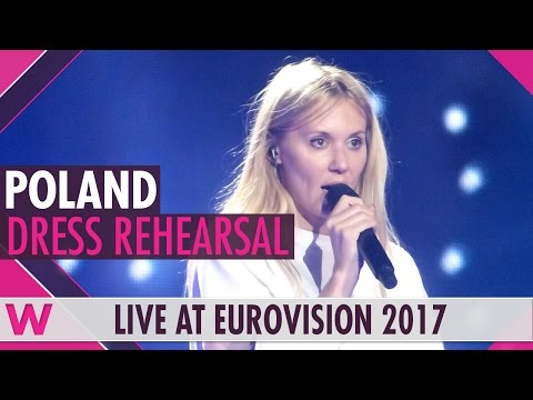 Poland: Kasia Mos "Flashlight" grand final dress rehearsal @ Eurovision 2017