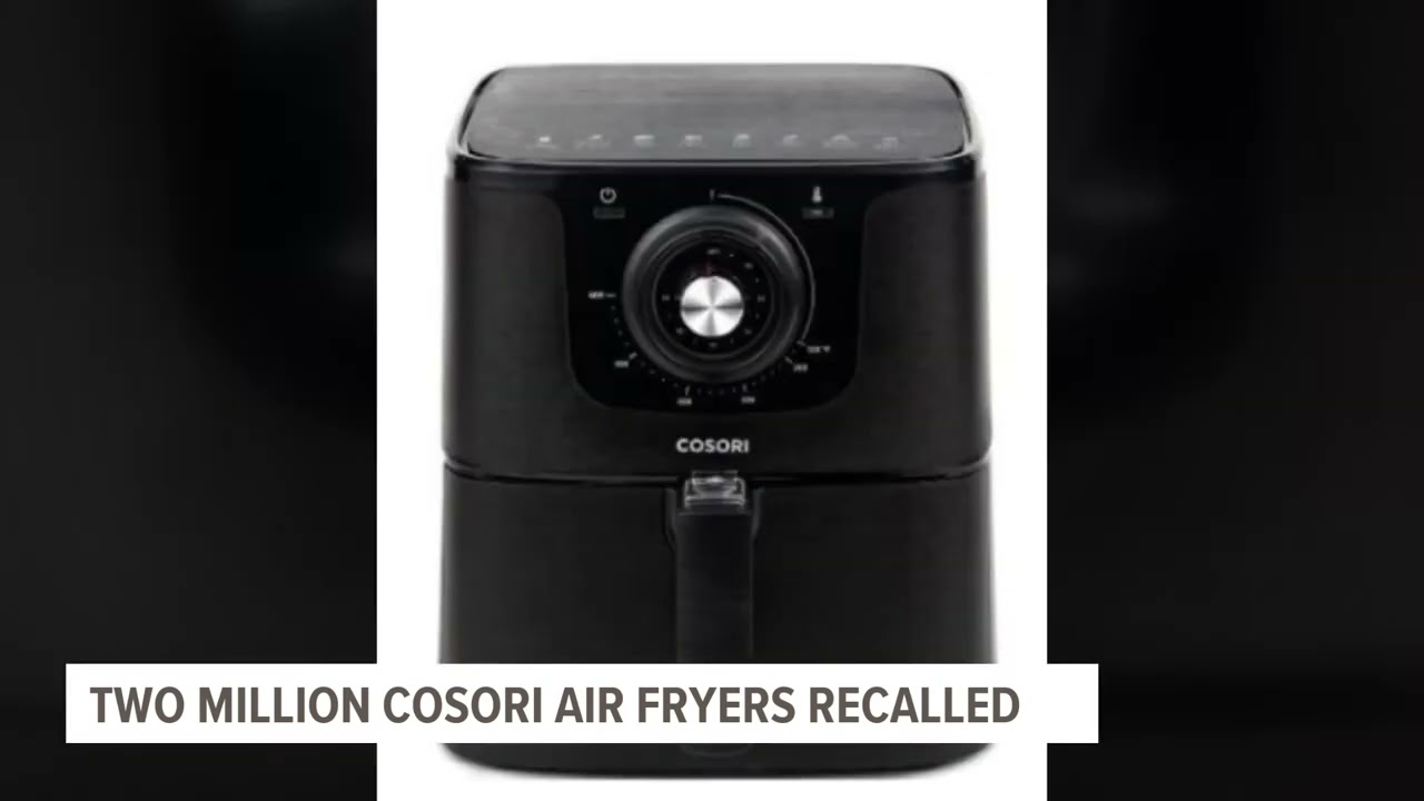 2 million air fryers recalled due to fire, burn hazard