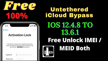 [Windows] Free Untethered iCloud Bypass On iphone & iPad | Reboot Fix Permanent | iOS 12.4.8- 13.6.1