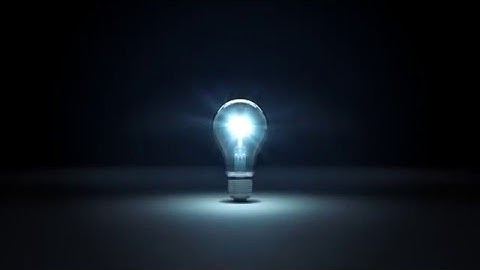 After Effects Template  Light Bulb Explosion Logo Reveal Free Download