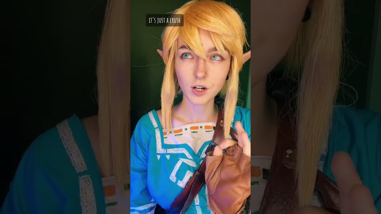 Its just a crush - Zelink in real life - Link and Zelda Breath of the Wild Cosplays