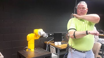 Staubli arm controller using human arm interface