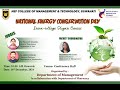National Energy Conservation Day - Intra-College Slogan Contest