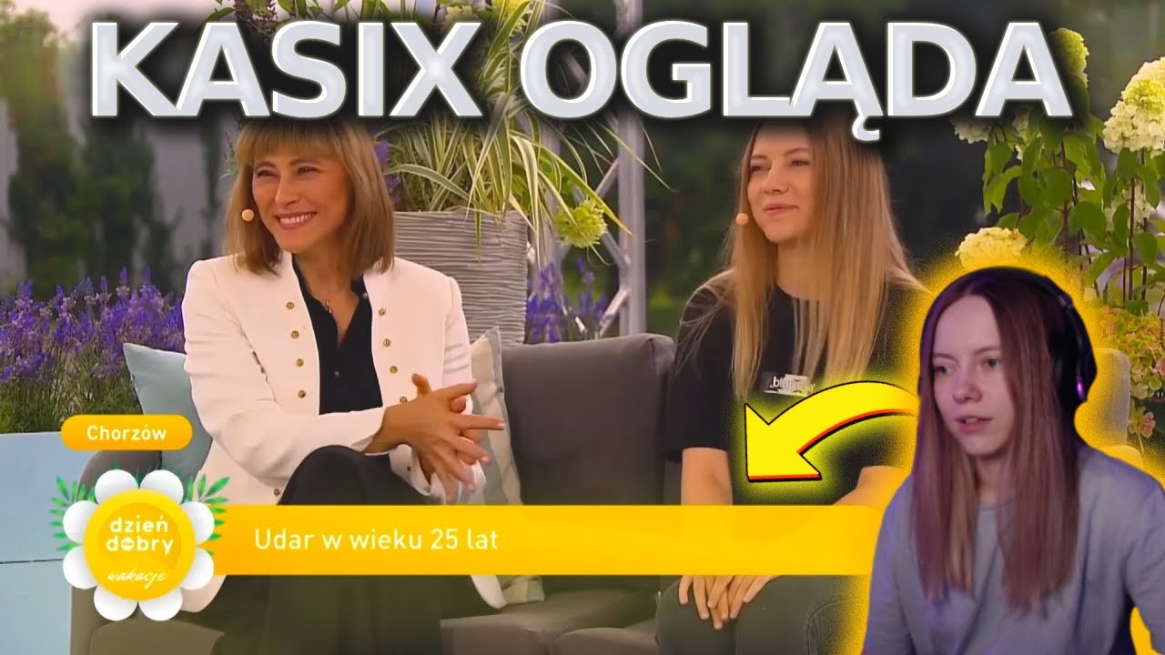 KASIX ogląda swoje wystąpienie w DZIEŃ DOBRY TVN
