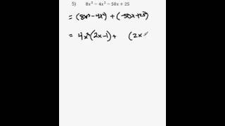 Factor by Grouping with 4-term Polynomial.avi