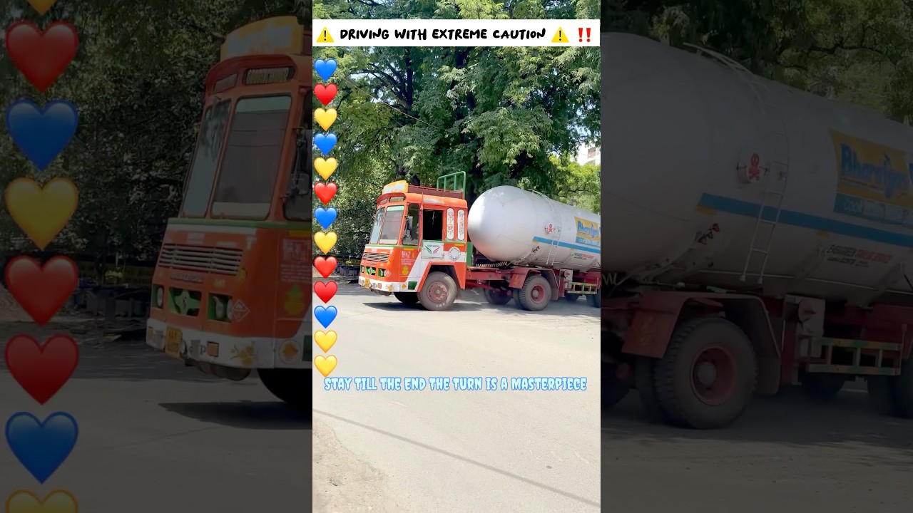 LPG Travels Miles Safely Inside a Gas Tanker Truck handled by experienced driver