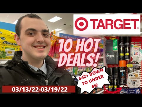 10 HOT TARGET COUPONING DEALS! ~ SCENARIO OVER $42 DOWN TO UNDER $6! ~ 03/13/22-03/19/22