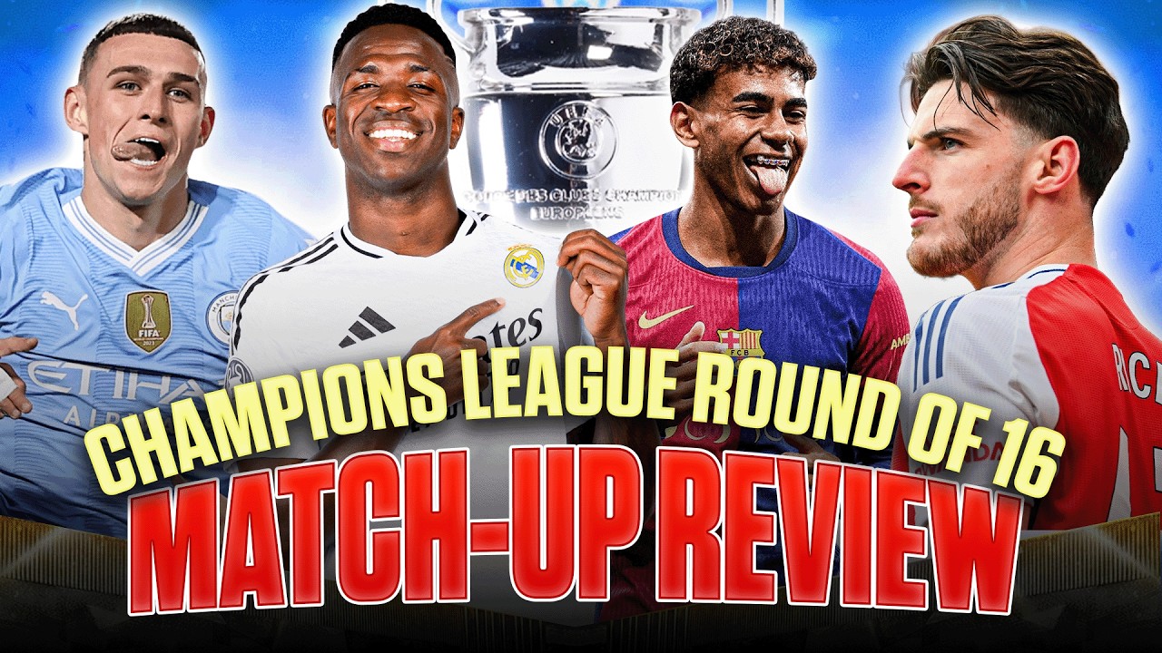 🔴 UCL Round of 16: Real–City, PSG–Chelsea, Norway Dream