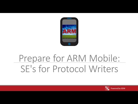 ARM Software Webinar - SE's for Protocol Writers