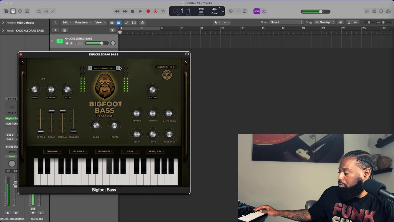 Bigfoot Bass VST Live Demo