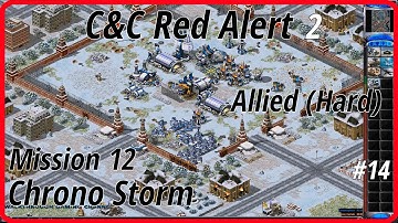 [1920x1080 PC] C&C Red Alert 2 (2000) #14 ✓ Allied Hard ✓ Final Mission 12: Chrono Storm