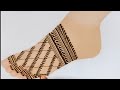पैर की बहुत आसान मेहंदी डिजाइन / Bridal Feet👣 Mehndi design / Mehndi ki Design / #viral #video