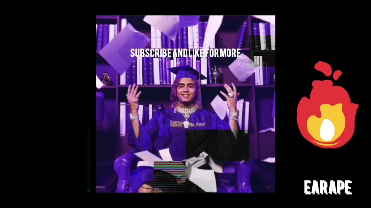 Racks on racks lil pump official instrumental 1 hour version YouTube