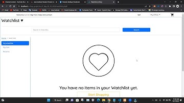 Video 24 :- Program the product removing process from the watchlist.