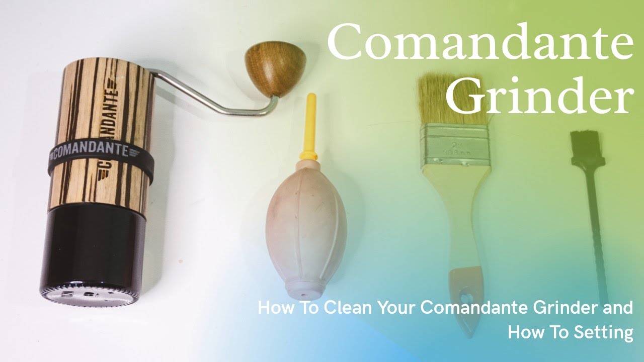 EASY STEP TO CLEAN YOUR COMANDANTE C40 COFFEE GRINDER, SHORT REVIEW N