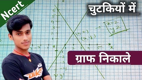 ग्राफीय विधि से हल चुटकियों में निकालें, Ncert class 10th graph, by pankaj sir