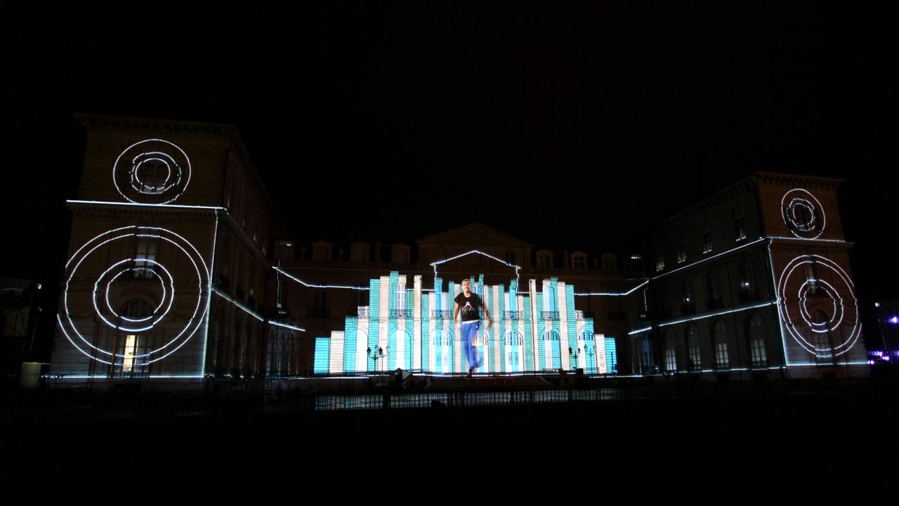 adidas france 3d mapping projection