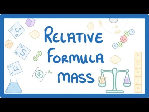 Video: Vad är summan av atommassorna för alla atomer i en formel för en förening?