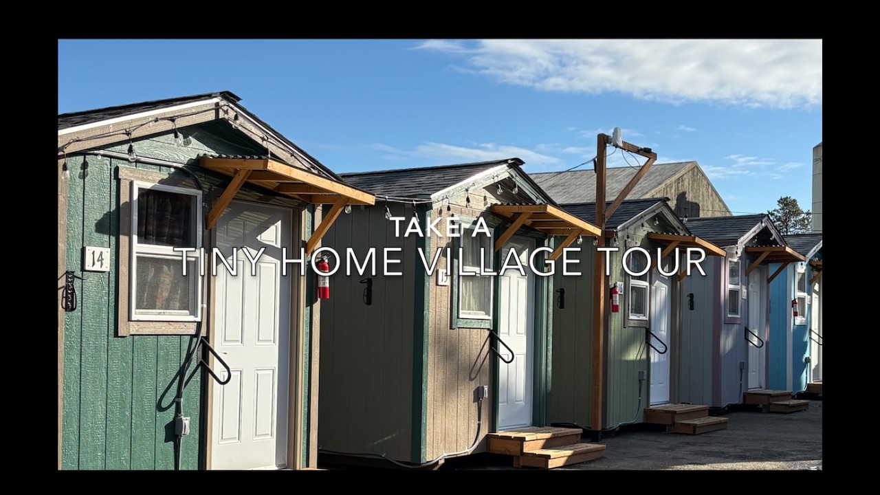 Village Tour-Tour a Tiny Home Village