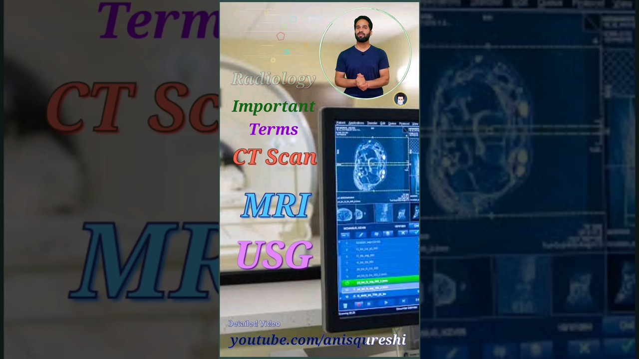 Important terms in Radiology.  