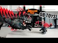 Custom mattel snap squad e750 scorpius rex max level 40  jurassic world the game  toy dinosaur