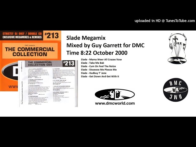 Slade Megamix (DMC Mix by Guy Garrett October 2000) - YouTube